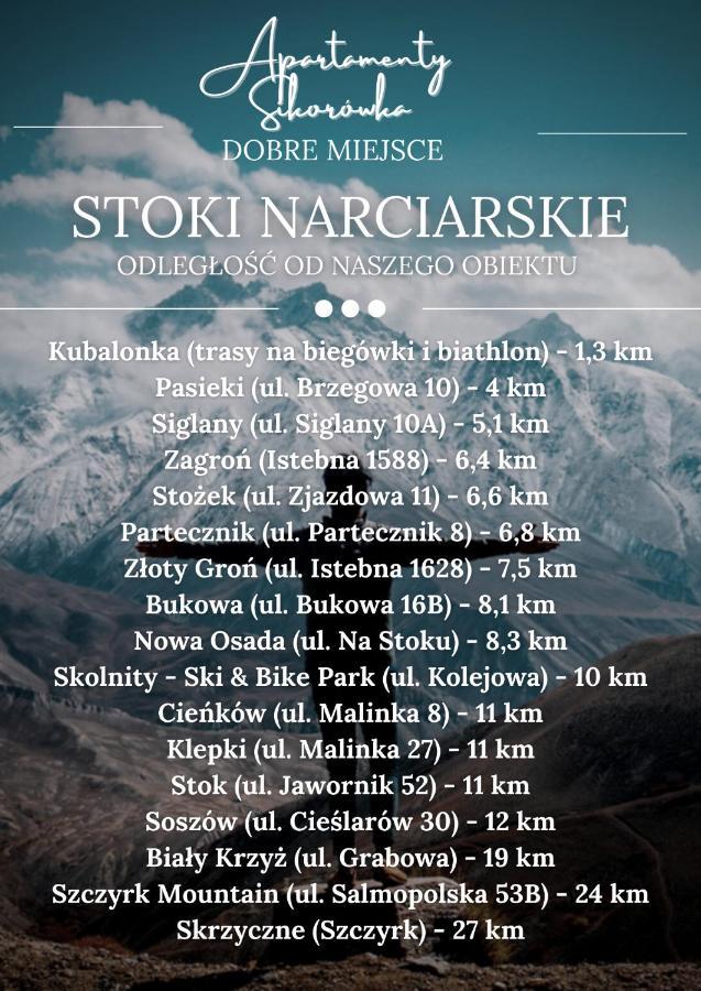 Apartament Widokowy Z Jacuzzi I Sauna Na Wylacznosc - Sikorowka - Dobre Miejsce Висла Экстерьер фото